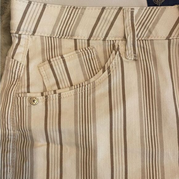 Democracy Ab Solution high rise stripe shorts core essential NWT size 8 - Picture 12 of 12